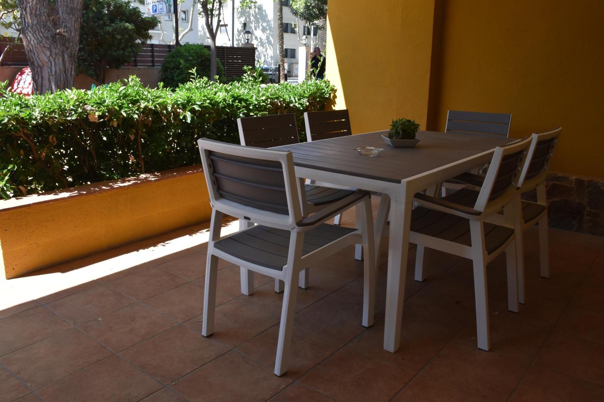 Apartamentos Les Palmeres Platja d'Aro Exterior foto