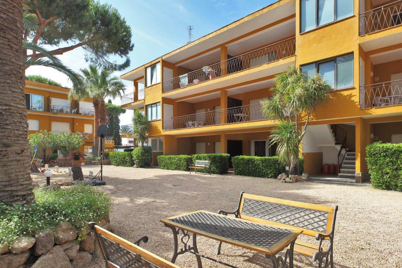 Apartamentos Les Palmeres Platja d'Aro Exterior foto